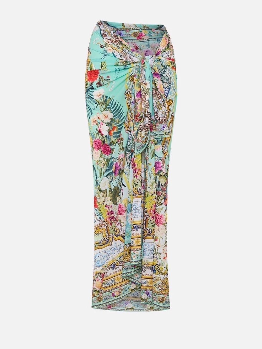 Camilla Sarong - Gardens Of Queluz - Gorgeous EUC